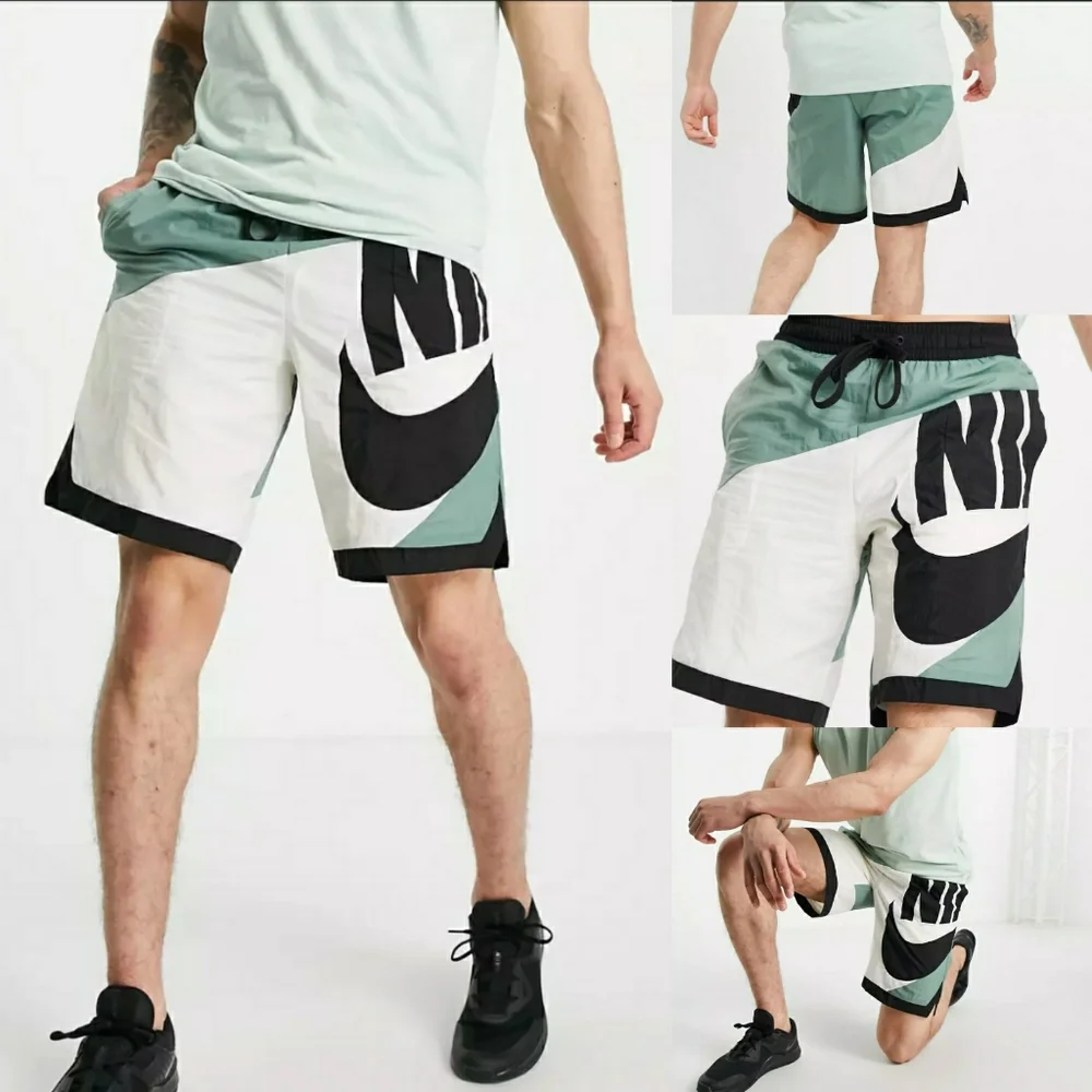 ‼️SOLD‼️ Nike Dri-Fit Air Rare Throwback Futura Spellout Colorblock Shorts - Picture 4 of 13